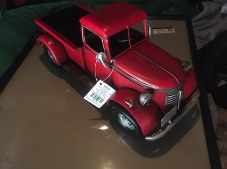 Found this at Hobby Lobby, good little truck for a street scene.