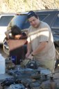 Garcia boys work out some issues... and work on their tanks.