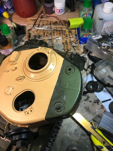 Goal was to make the upper portion as smooth as possible to reduce my sanding....
