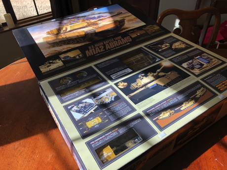 Then through the power of some one else's need to divest a Abrams... I received a started one that had been parted out a bit.