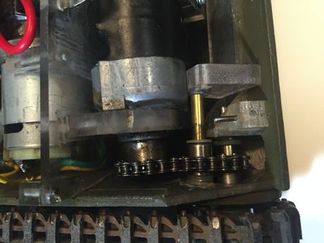 Fascinating chain drive! All scratch… all one of a kind.