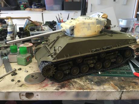 Nick T23 turret in place.