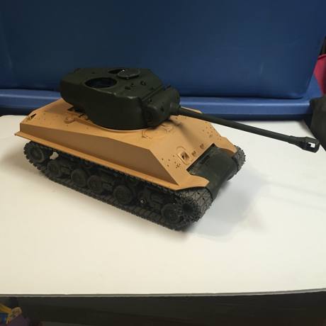 This project really began with second hand Tamiya Pershing and an incomplete Tamiya Super Sherman.