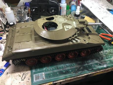 A semblance of a tank!