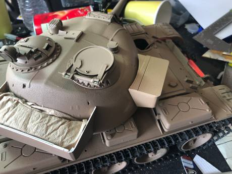 Base coat to check for gaps etc/